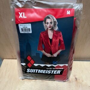 DC Harley Quinn Red Blazer